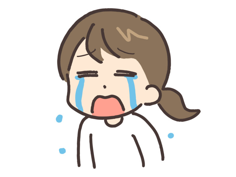 情緒不安定な女性