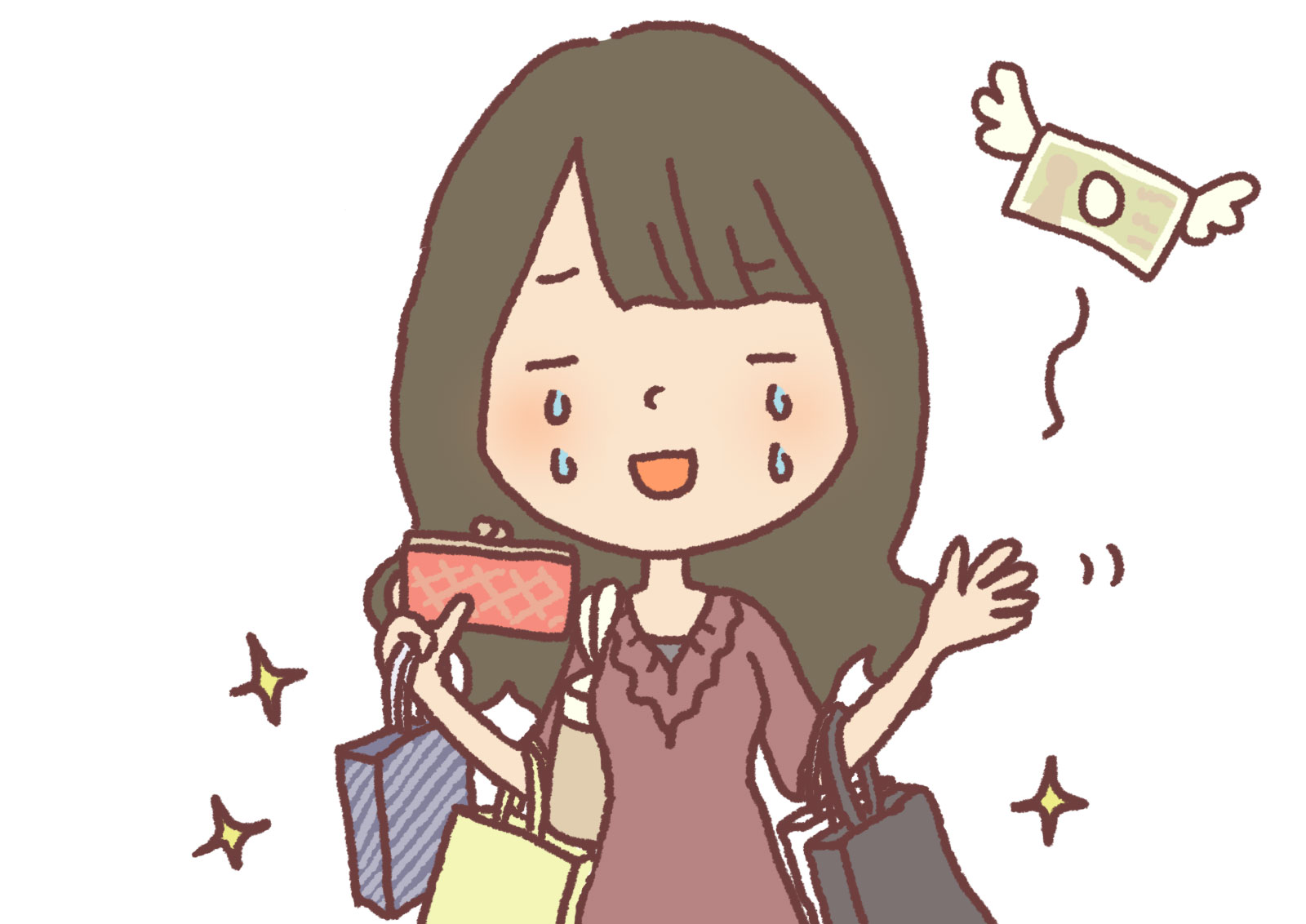 衝動的な言動の女性